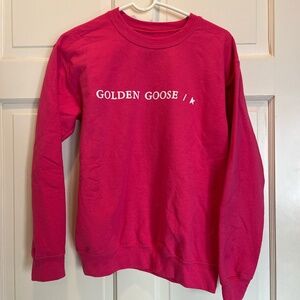 Oversized Hot pink Golden Goose Sweatshirt